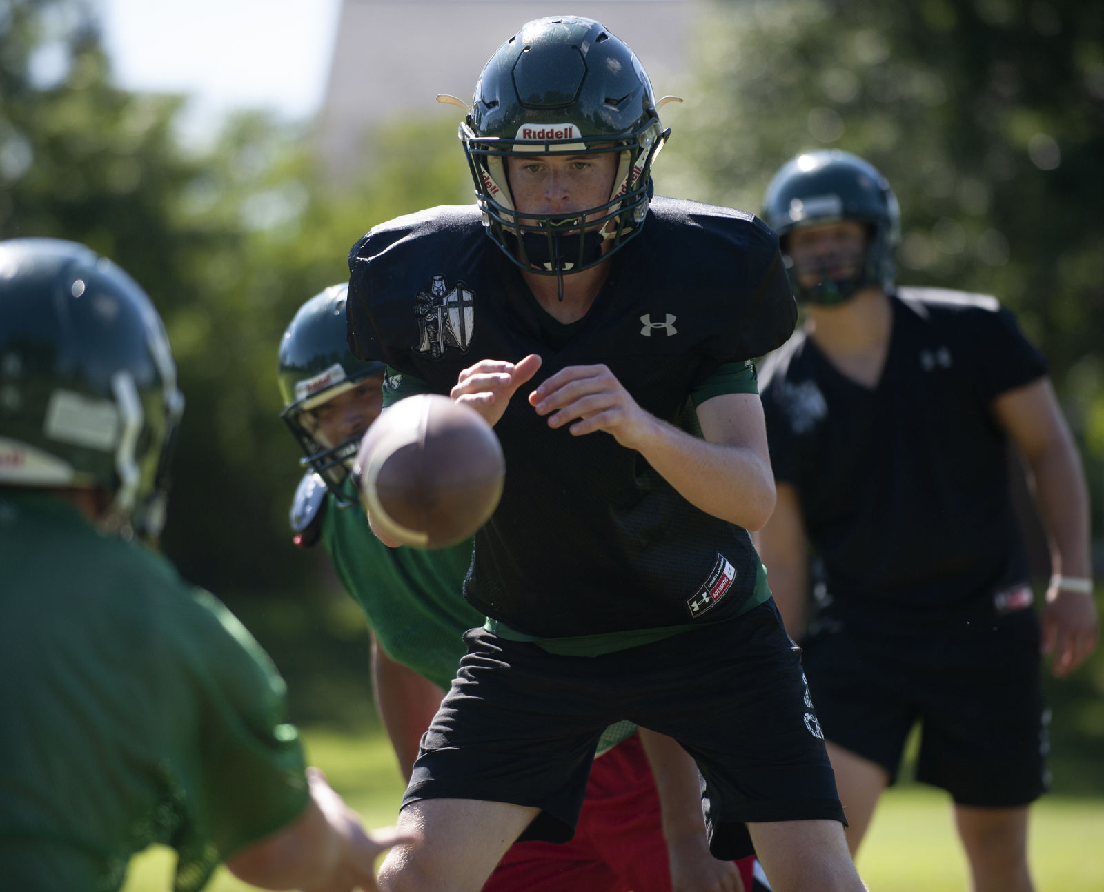 Metro-East Lutheran High School football practice